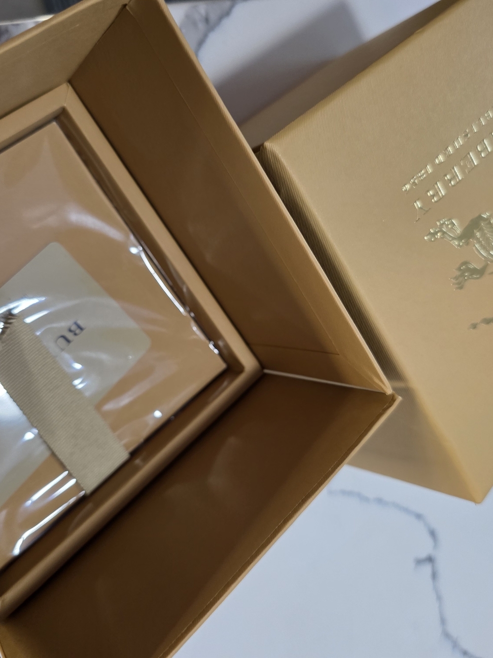 Authentic Burberry Gold Tone Ladies' Watch with Branded Box - Picture 6 of 7